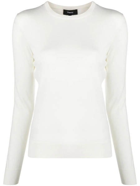  Theory Jersey De Manga Larga - Blanco 