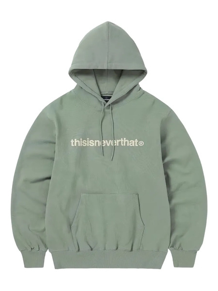  This Is Never That Sudadera T-logo Con Capucha - Verde 