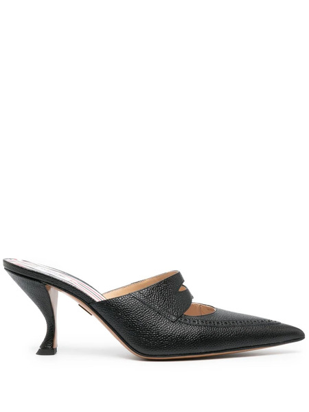  Thom Browne Abrigo Restonas Reversible - Negro 