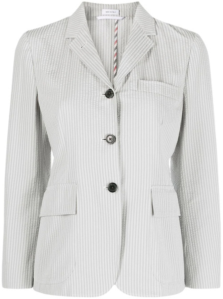  Thom Browne Blazer A Rayas - Gris 