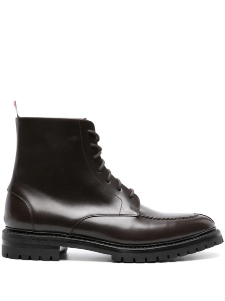  Thom Browne Botines Con Puntera De Almendra - Marrón 