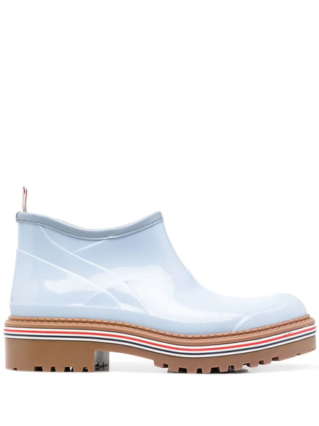  Thom Browne Botines Con Ribete A Rayas - Azul 