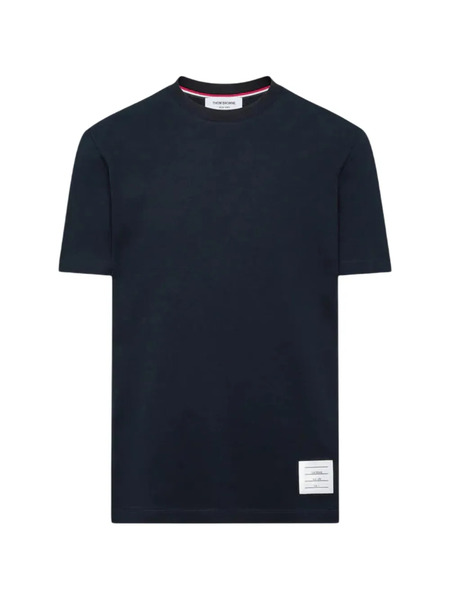  Thom Browne Camiseta A Rayas - Azul 