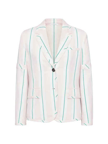  Thom Browne Chaqueta A Rayas - Rosa 