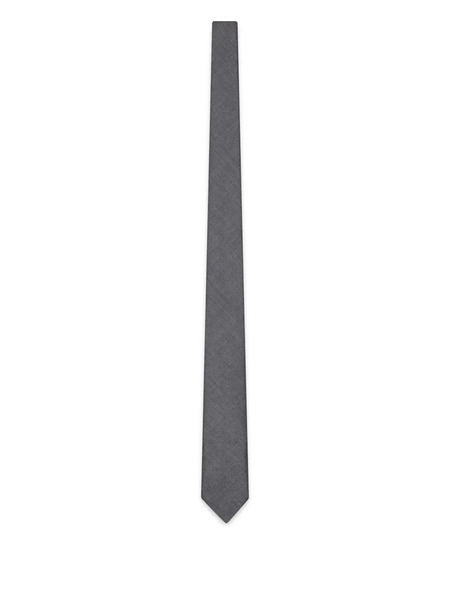  Thom Browne Corbata De Lana - Gris 