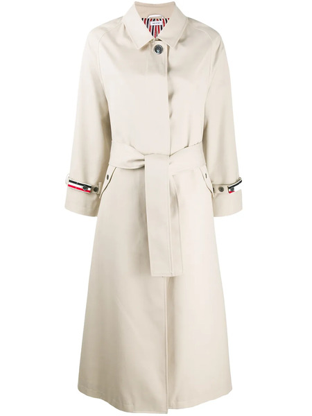  Thom Browne Gabardina Impermeable - Neutro 