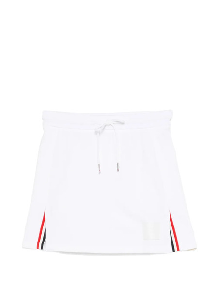  Thom Browne Minifalda Classic Loopback - Blanco 