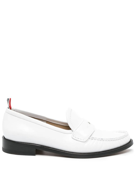  Thom Browne Mocasines Varsity - Blanco 