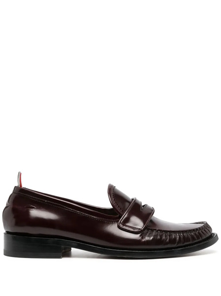  Thom Browne Mocasines Varsity - Rojo 