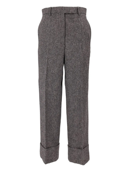 Thom Browne Pantalones Con Trabillas - Gris 