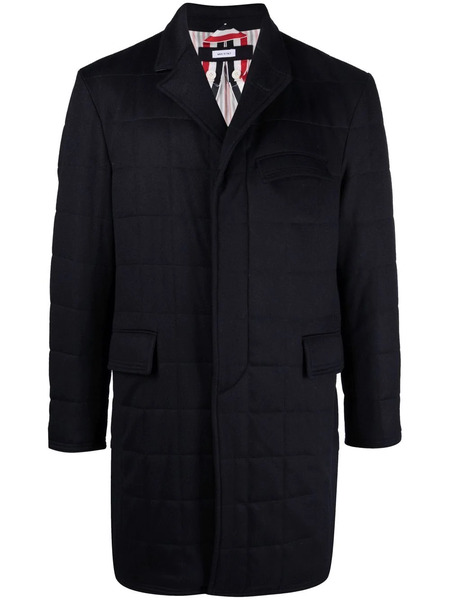  Thom Browne Plumífero Largo - Azul 