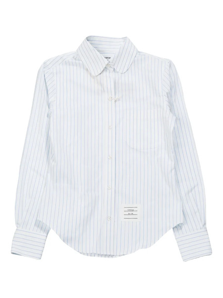  Thom Browne Striped Shirt - Azul 