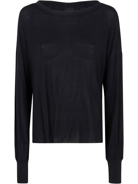  Thom Krom Jersey Fruncido - Negro 
