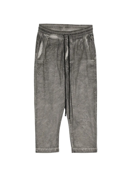  Thom Krom Pantalones Capri De Algodón - Gris 