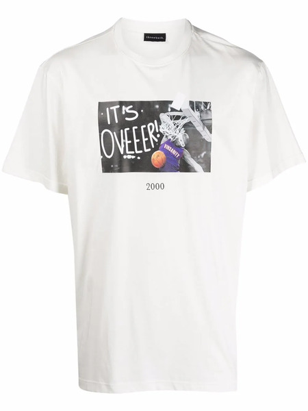  Throwback. Camiseta Con Motivo It's Over - Blanco 