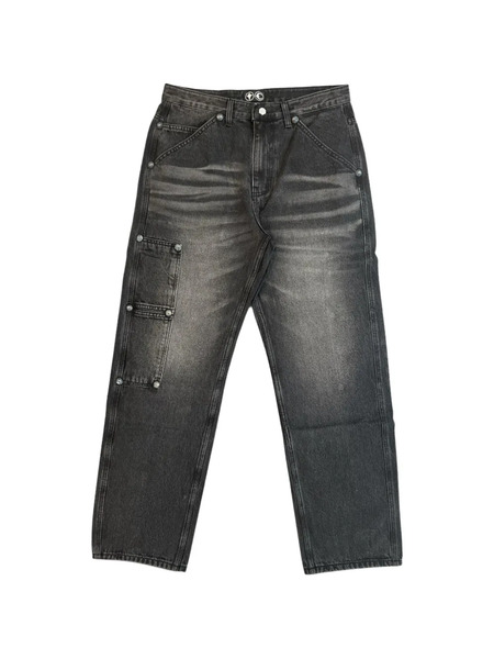  Thug Club Vaqueros Con Apliques - Negro 