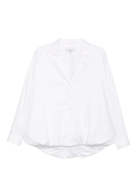  Tibi Chaqueta Con Dobladillo Abombado - Blanco 