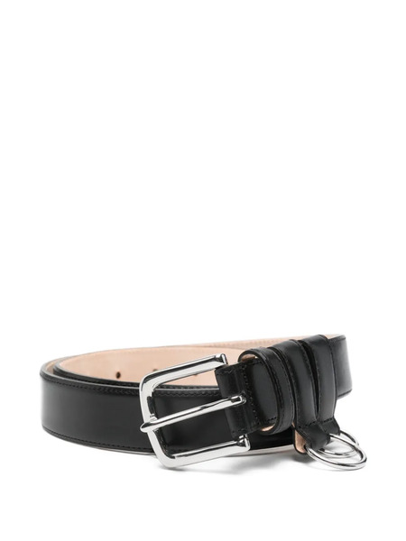  Tibi Cinturón De Piel - Negro 