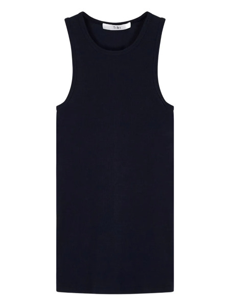  Tibi Top Con Espalda De Nadador - Azul 