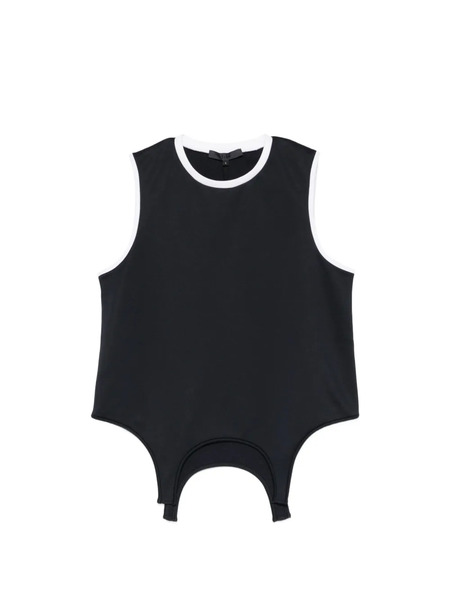 Tibi Top De Punto Sin Mangas - Azul 