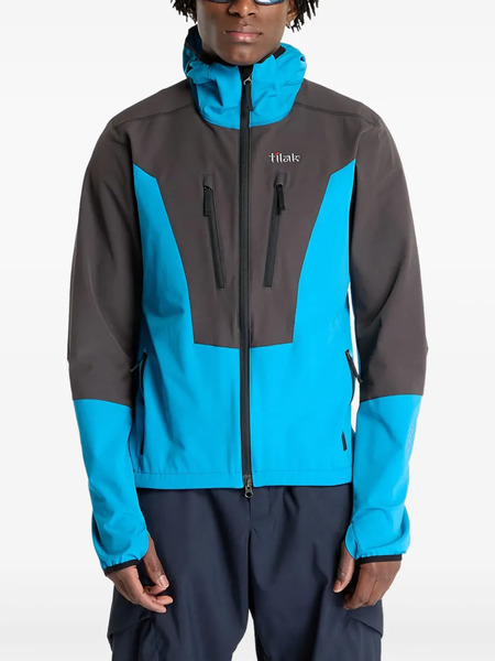  Tilak Chaqueta Con Capucha Y Paneles - Azul 