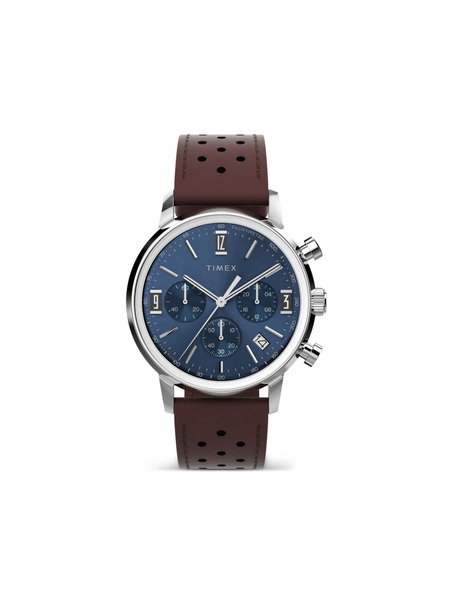  Timex Reloj Marlin Chronograph Tachymeter De 40 Mm - Azul 