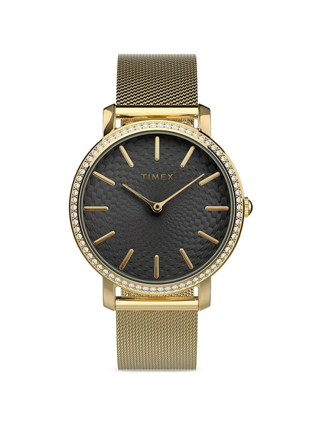  Timex Reloj Transcend De 34 Mm - Negro 
