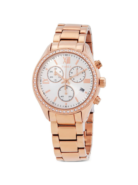  Timex Reloj Trend Chronograph De 38 Mm - Blanco 