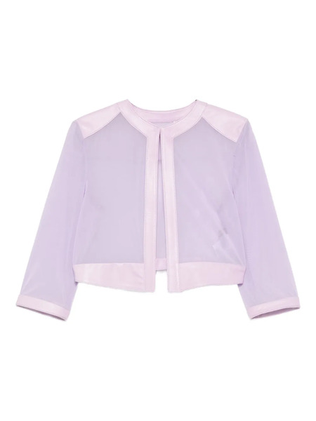  Timotea Chaqueta A Paneles - Morado 