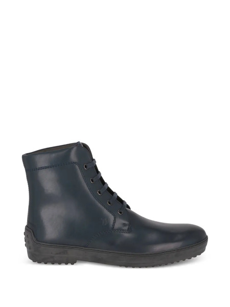  Tod's Botines Con Cordones - Azul 