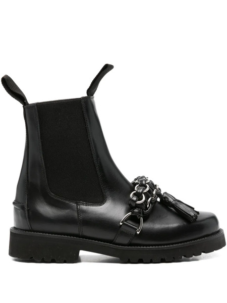  Toga Pulla Botas Chelsea Con Borlas - Negro 