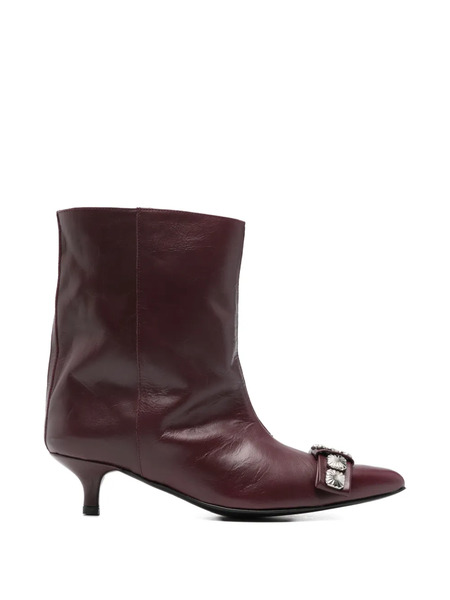  Toga Pulla Botas Con Apliques En La Puntera - Rojo 