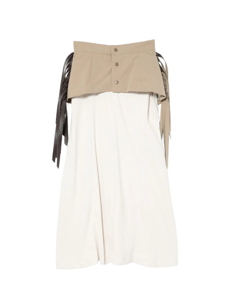  Toga Pulla Falda Con Flecos - Neutro 