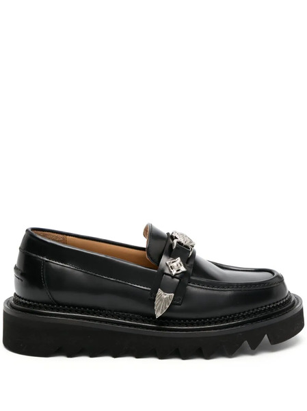  Toga Pulla Mocasines Con Apliques - Negro 