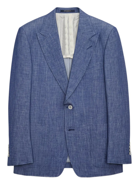  Tom Ford Blazer Con Botones - Azul 