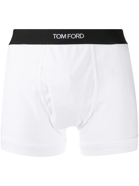  Tom Ford Bóxer Con Cinturilla Del Logo - Blanco 