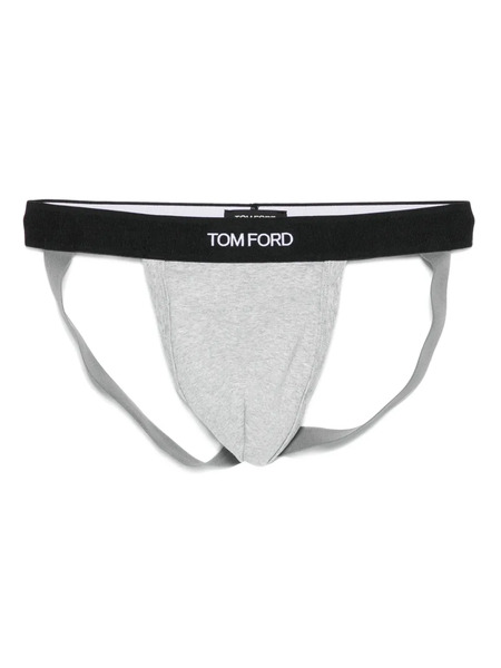  Tom Ford Bragas De Algodón - Gris 