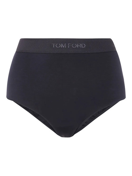  Tom Ford Calzoncillos Con Logo Estampado - Negro 