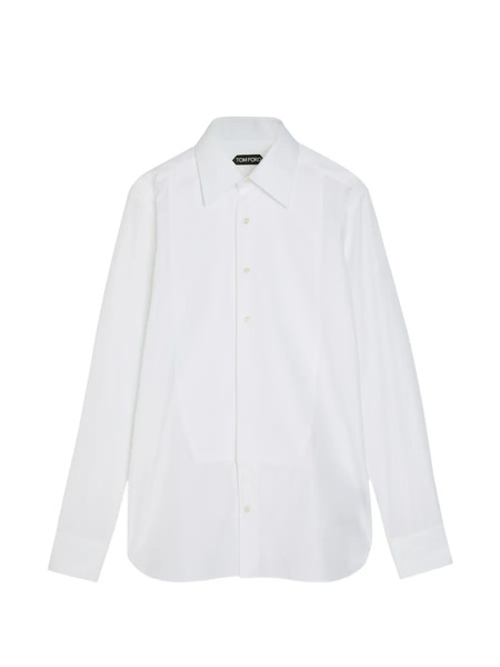  Tom Ford Camisa Optical Con Botones - Blanco 