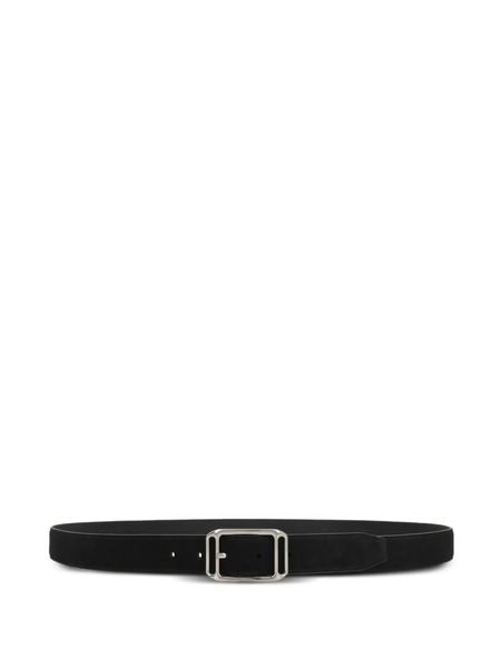  Tom Ford Cinturón Con Hebilla Rectangular - Negro 