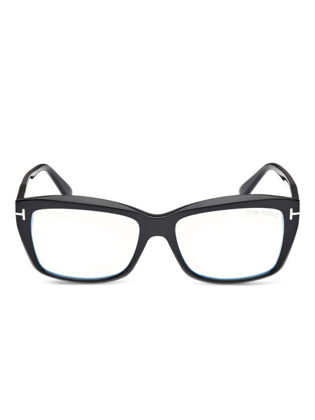  Tom Ford Eyewear Gafas Con Montura Rectangular - Negro 