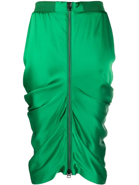  Tom Ford Falda Ajustada Y Drapeada - Verde 