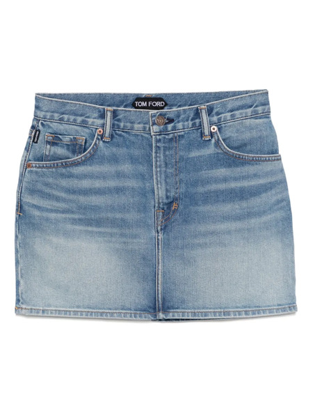  Tom Ford Falda Vaquera - Azul 