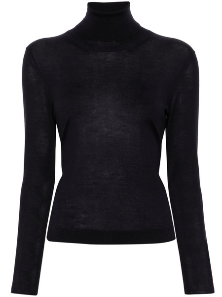  Tom Ford Jersey Con Cuello Alto - Azul 
