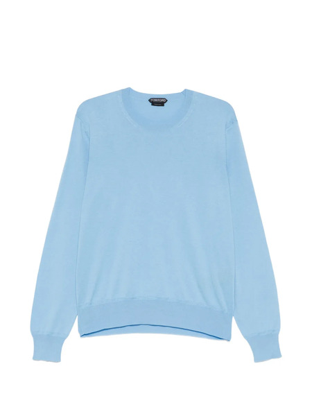  Tom Ford Jersey Con Cuello Redondo - Azul 