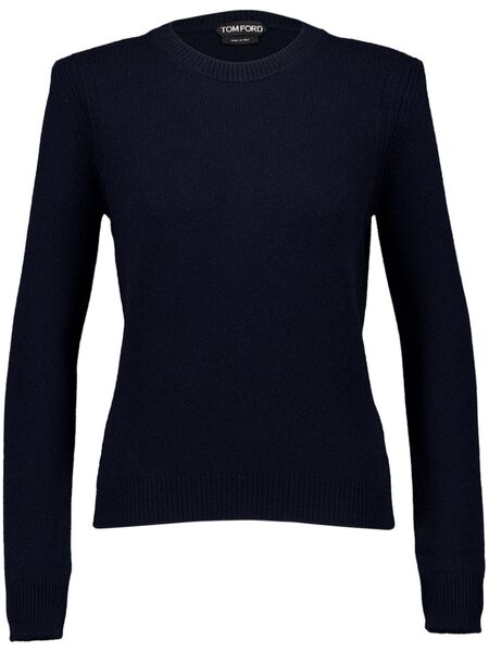  Tom Ford Jersey De Cachemira - Azul 