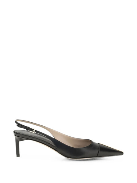  Tom Ford Logo-plaque Slingback Pumps - Negro 