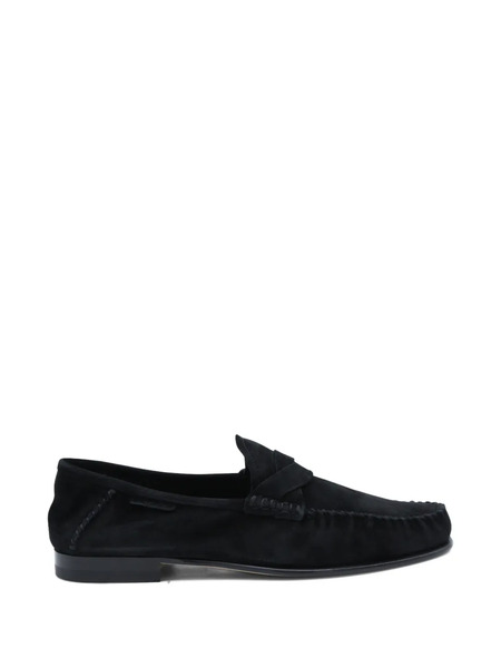  Tom Ford Mocasines Con Tira Trenzada - Negro 