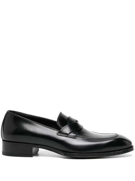  Tom Ford Mocasines Lisos - Negro 