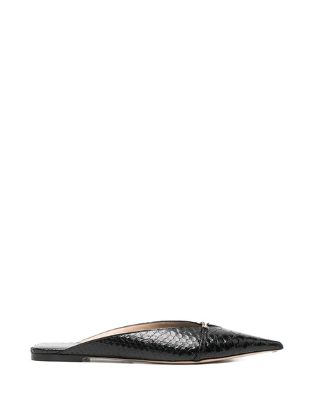  Tom Ford Mules Con Puntera En Punta - Negro 